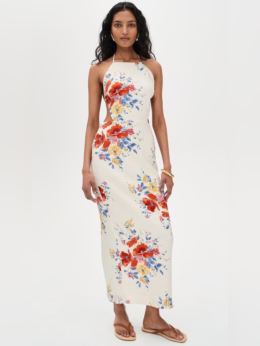 Reformation Trista Linen Dress